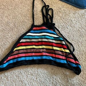 Shoshanna crochet knit top sma